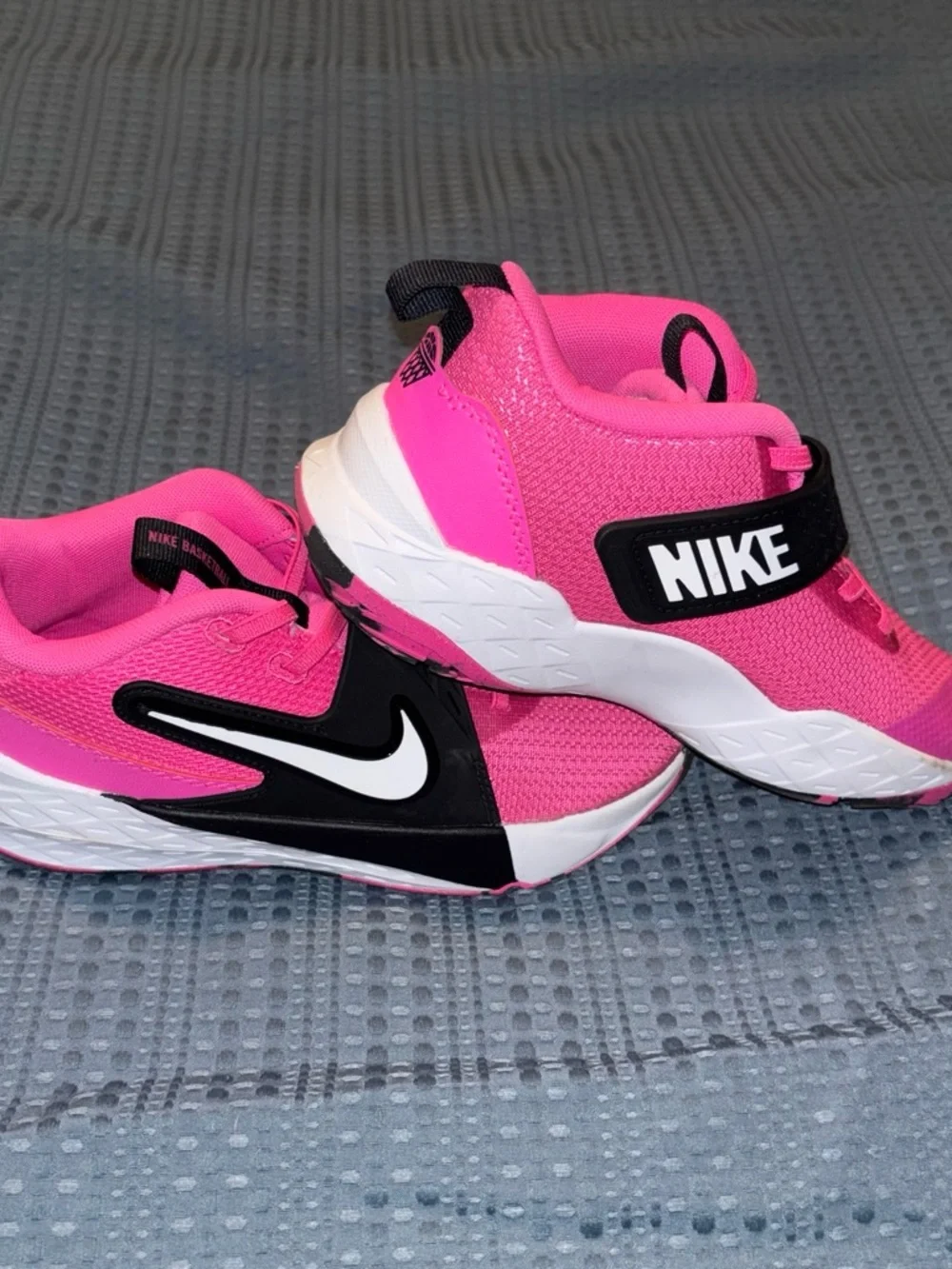 Nike Bright Pink & Black Kids' Sneakers